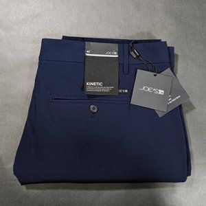 Joe's Men`s Navy Blue Kinetic Performance Shorts Size 40 Kinetic Flex Stretch